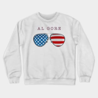 USA GLASSES AL GORE Crewneck Sweatshirt